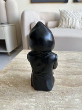 Black Hooded Sculpture