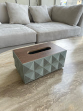 Green Illusion Tissue box SS24