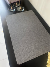 Leatherite Table mat grey 011