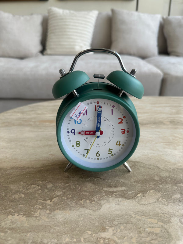 Green Alarm Clock 004