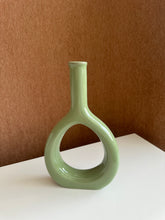 Ceramic Vase Olive Green 127