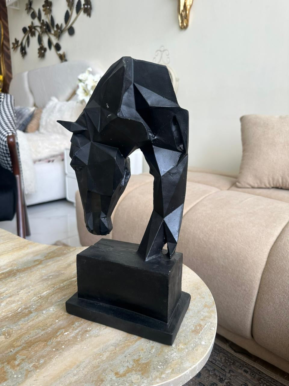 3D Horse Black