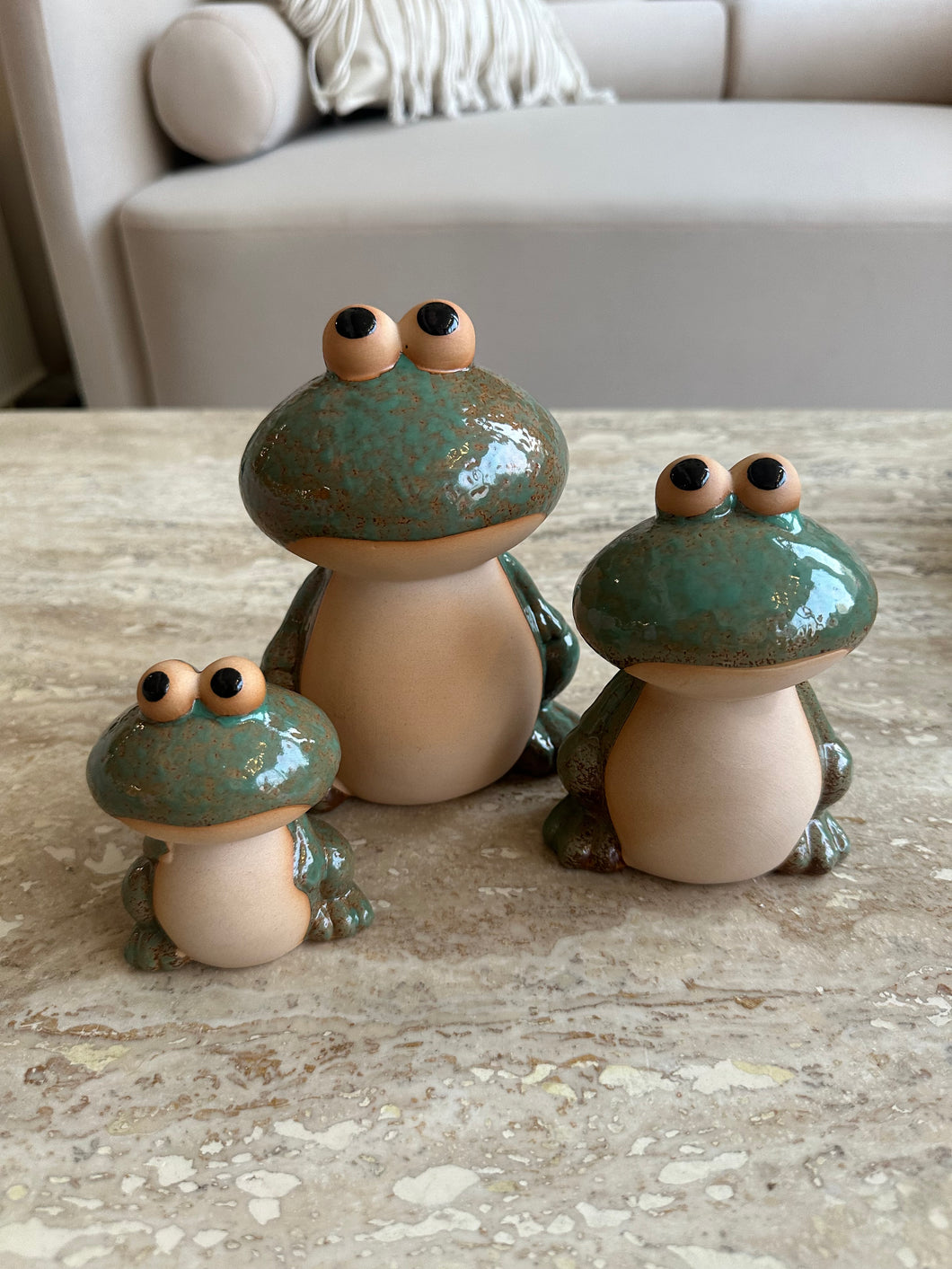 Cute Frogs decor 002 set of 3