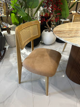 Travertine Dining Table with Rattan chairs (Delivery only in Lhr)