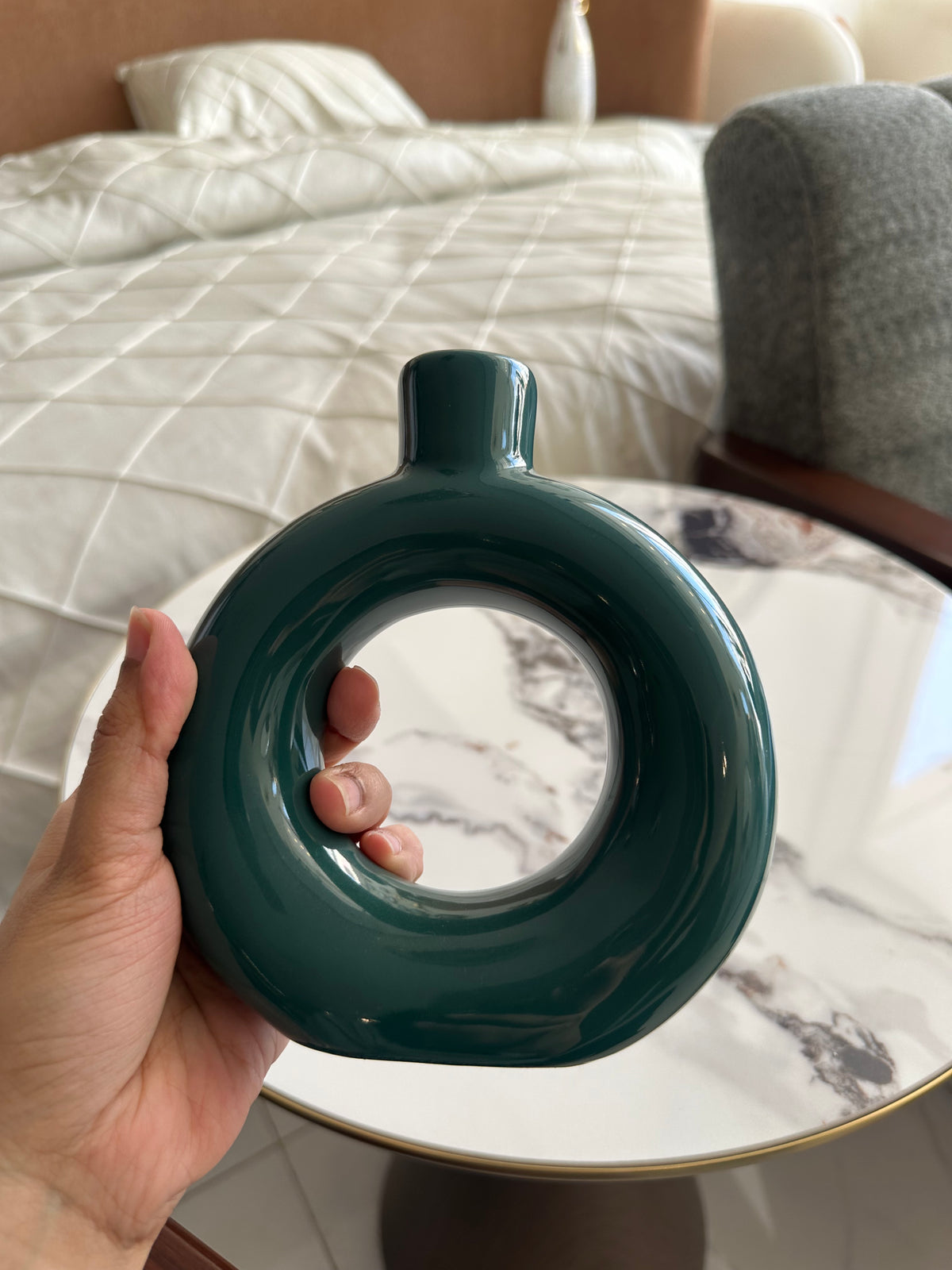 Ceramic Vase Green 139