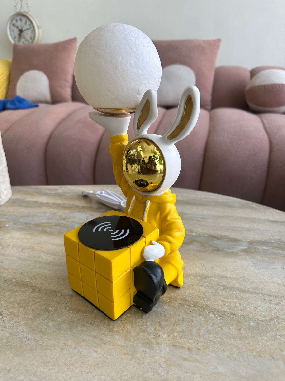 Yellow Rabbit Lamp