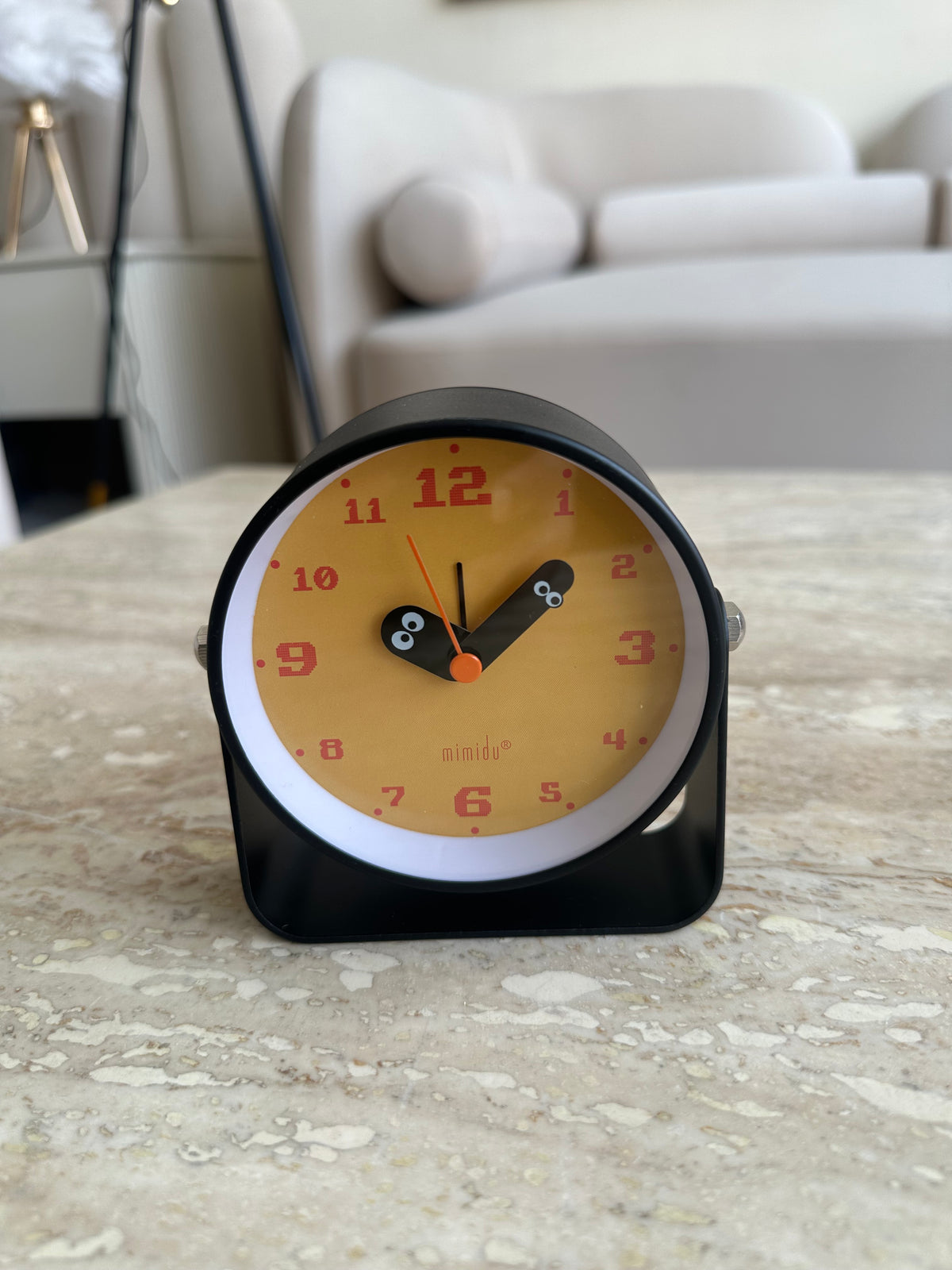 Yellow Alarm Clock 003