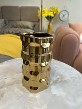 Glass Gold Vase 072