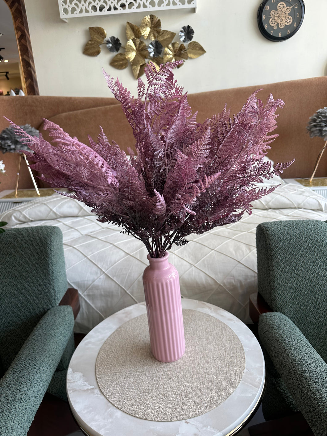 Pink Fern Stem