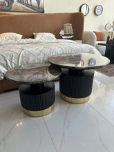 Marble Texture Paris Coffee table set of 2