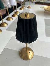 Black Led Rechargeable lamp 01