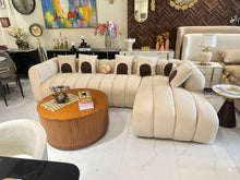 Luxx L Shape Sofa 6 seater Beige