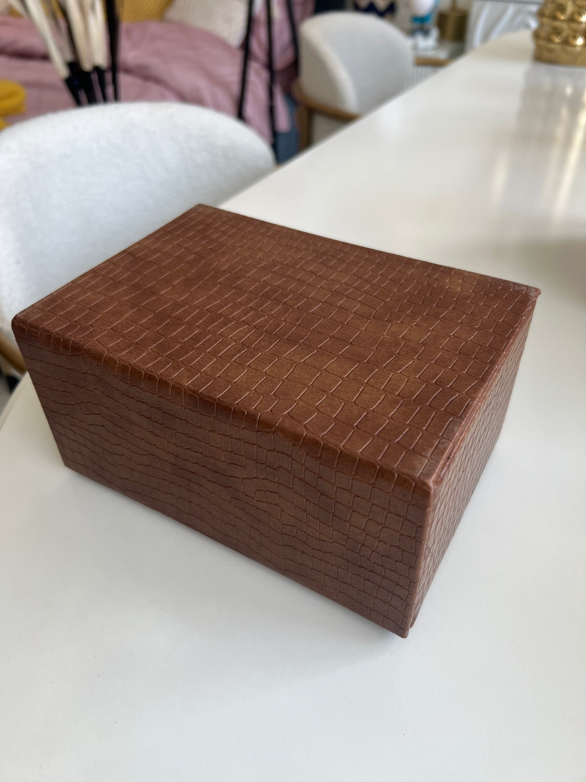 Leather Tissue box 09