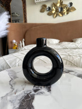 Ceramic Vase Black 136