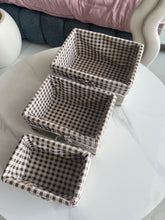 Jute Basket with Cloth Lining
