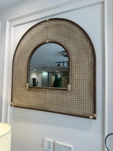 Imported Rattan Mirror 002
