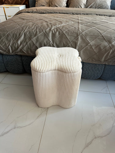 Marshmallow Stool Off white