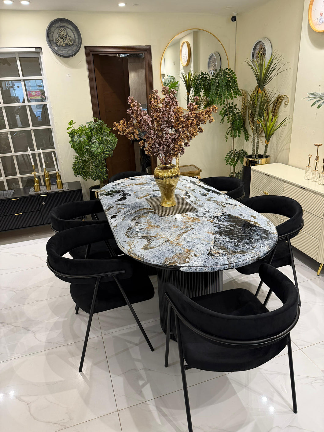 Marble Texture Dining table 03