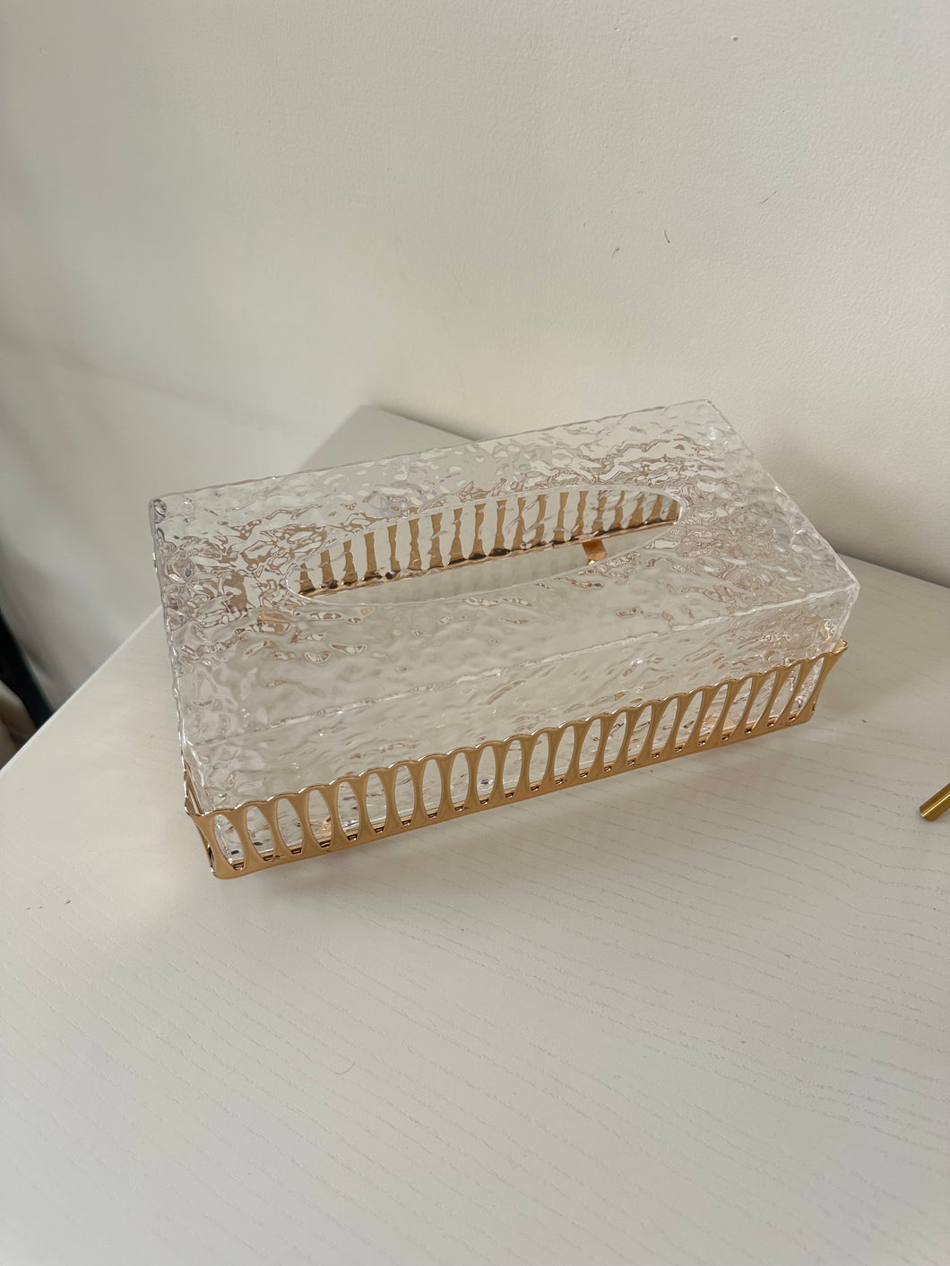 Gold Jewel Tissue box SS22