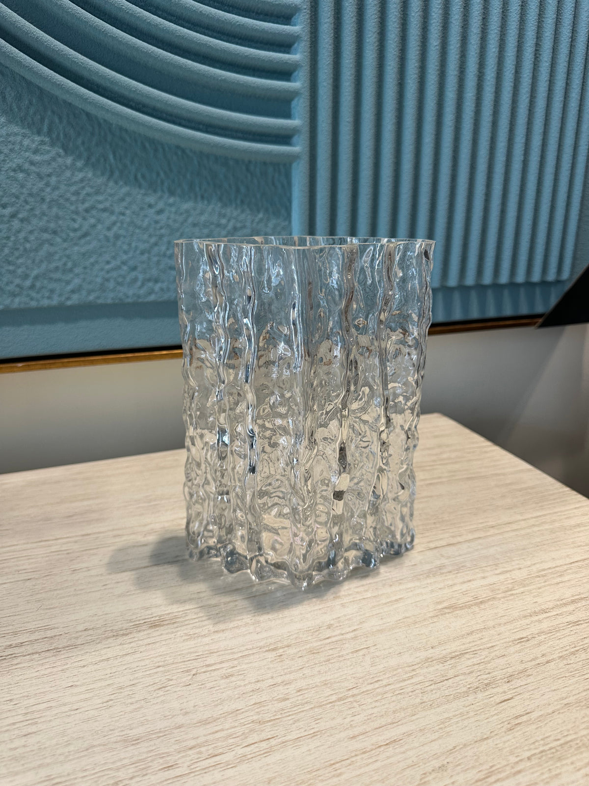 Textured Glass Vase 004
