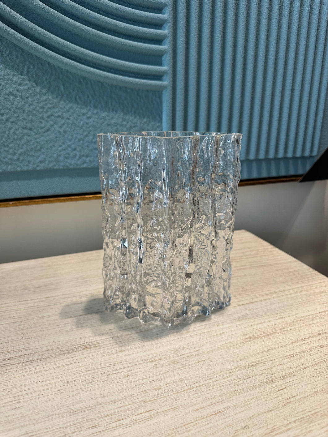 Textured Glass Vase 004