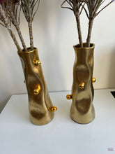 Irregular Flower Vase gold