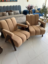 Brown luxx chair Pair