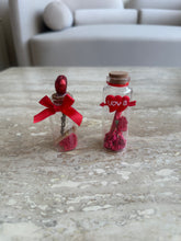 Cork bottles-Love theme