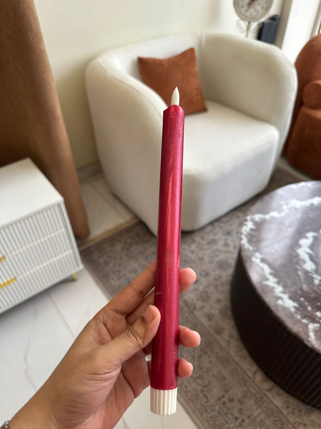 Red Cell Operated Candles