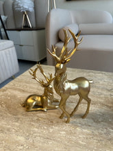 Regal Deer Sculpture set