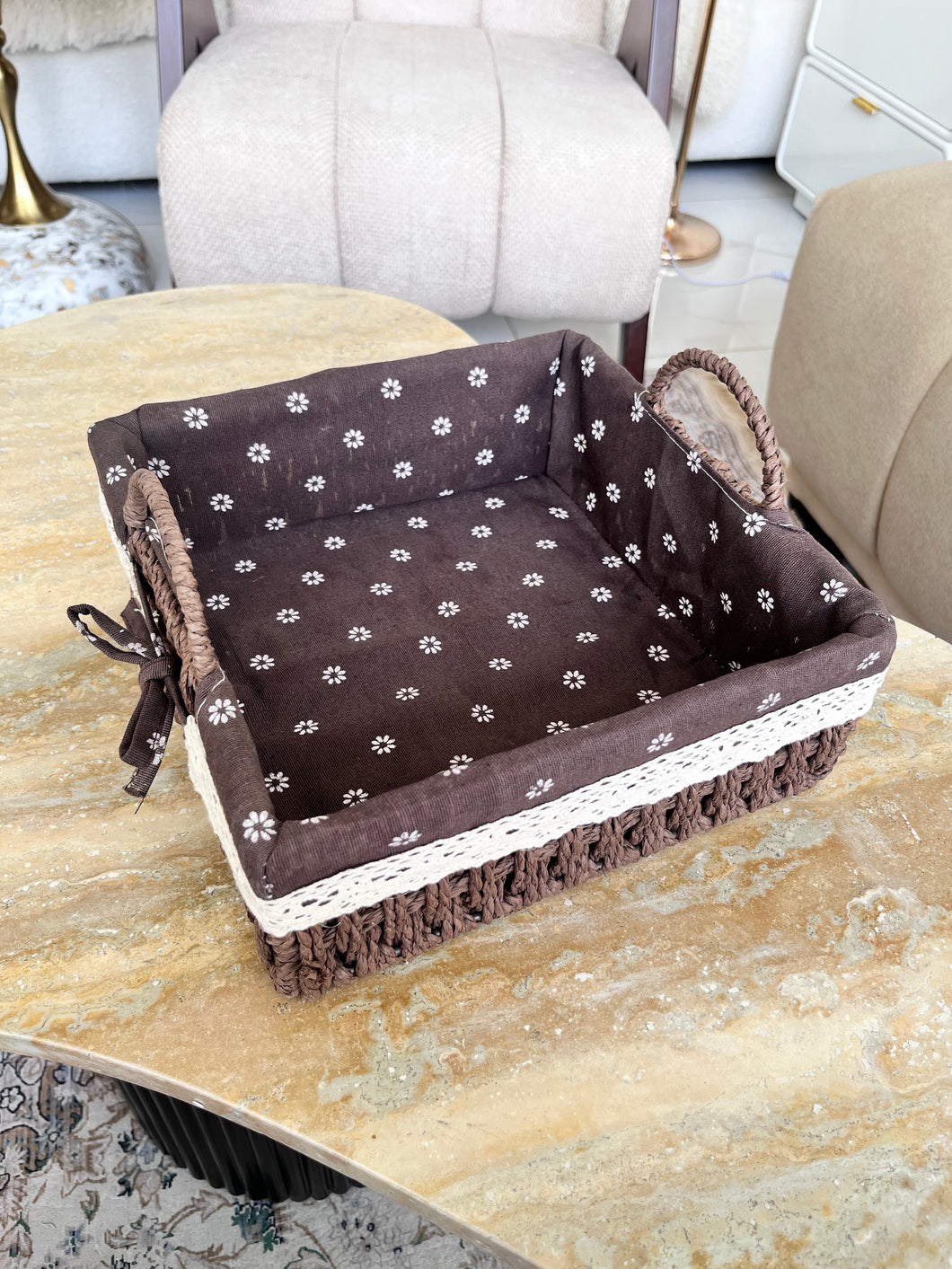 Hand Woven Rattan storage baskets 11