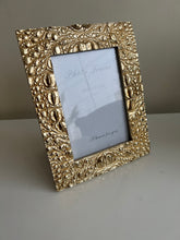 Resin Frame Bubble Texture Gold 001