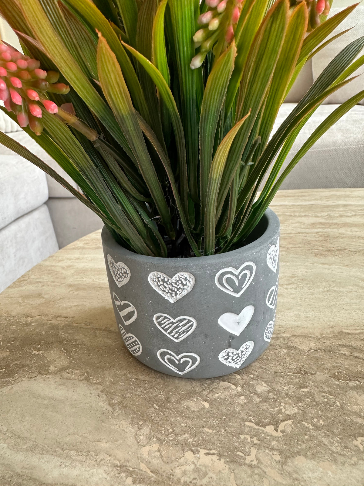 Heart Planter 003 Orange