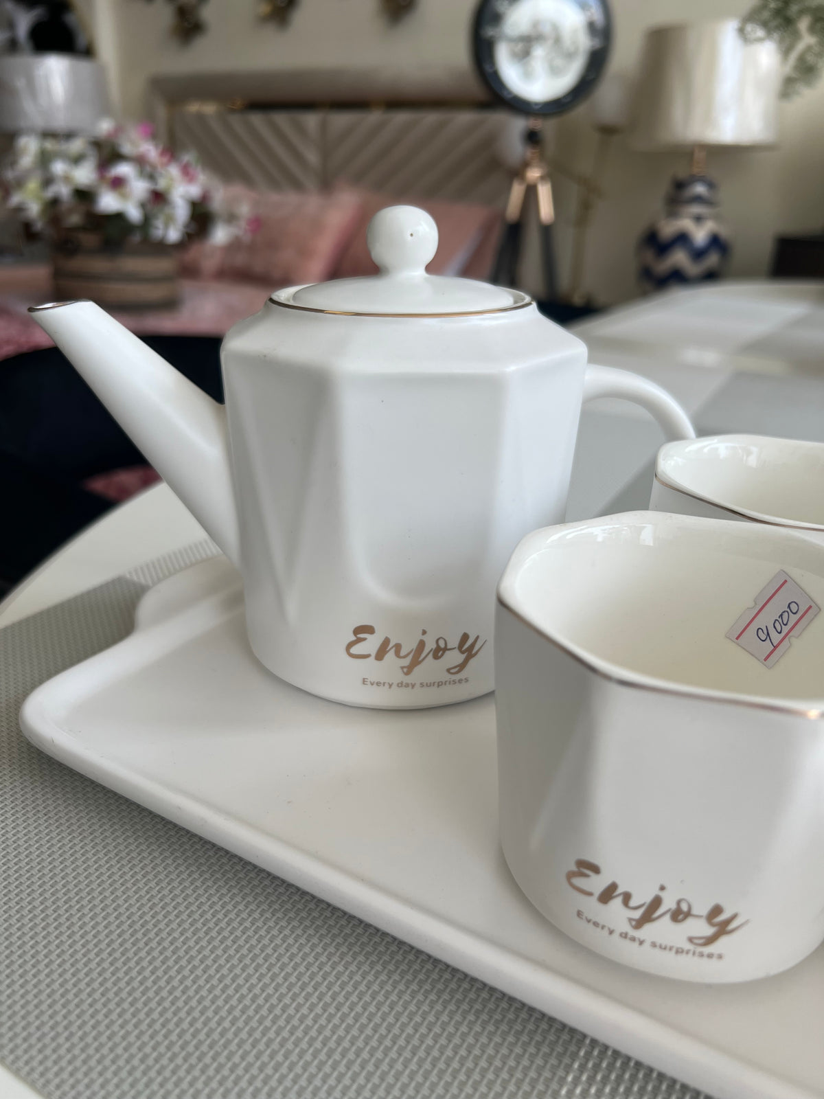 White tea set 4 Person 003