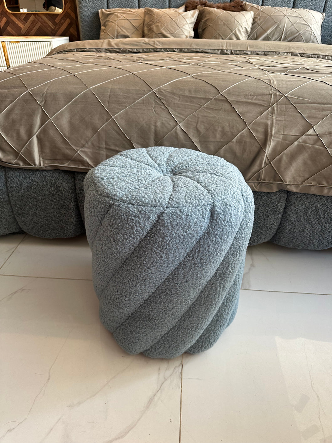 Swirl Stool Blue