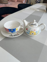 Floral Tea pot and cup set