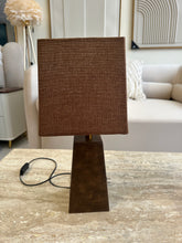 Leather Table Lamp 002