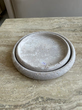 Travertine Round Tray 002