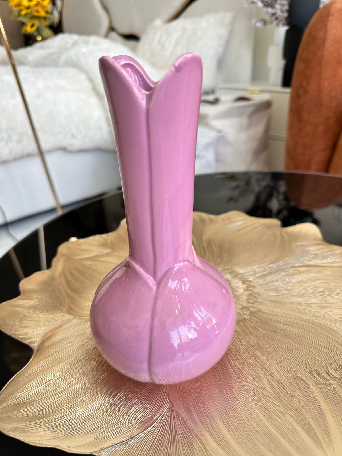 Ceramic vase Pink 044
