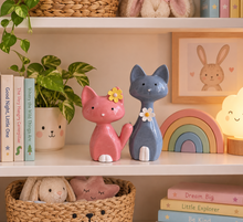 Cute cats decor set of 2