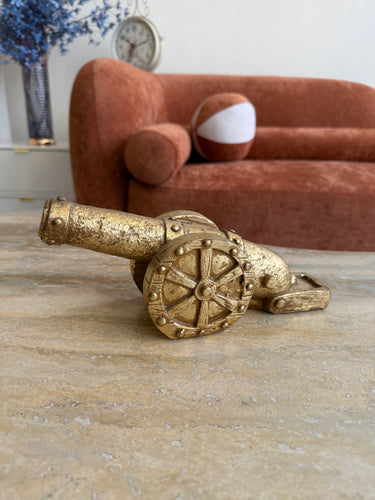Antique Gold cannon