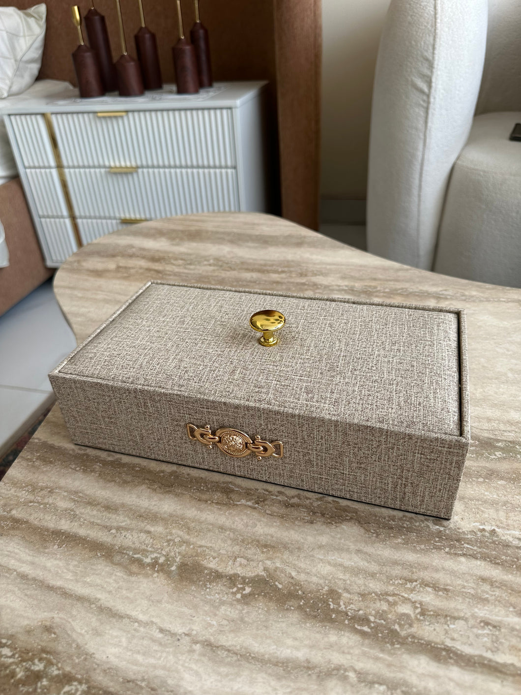 Cutlery Box Jute