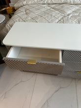 Espen Dressing Table Silver Grey