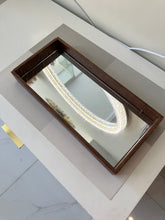 Leather Tray Brown 07