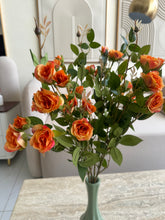 Small Rose flowers stem Orange