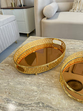 Metallic tray set 015