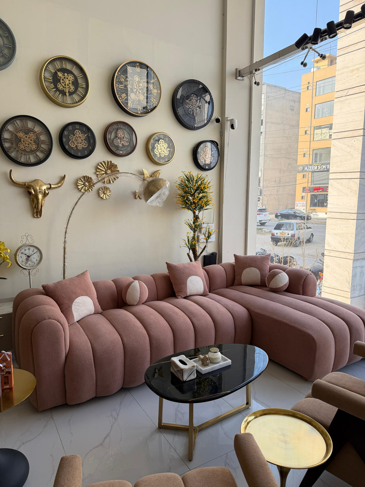 Luxx L Shape Sofa 6 seater