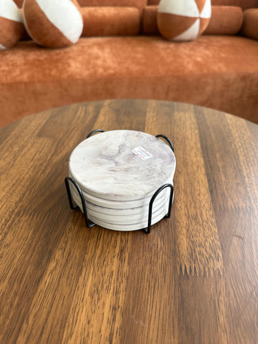 Ceramic Tea Coaster Round 007