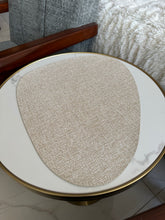 Leatherite Table mat Beige 005