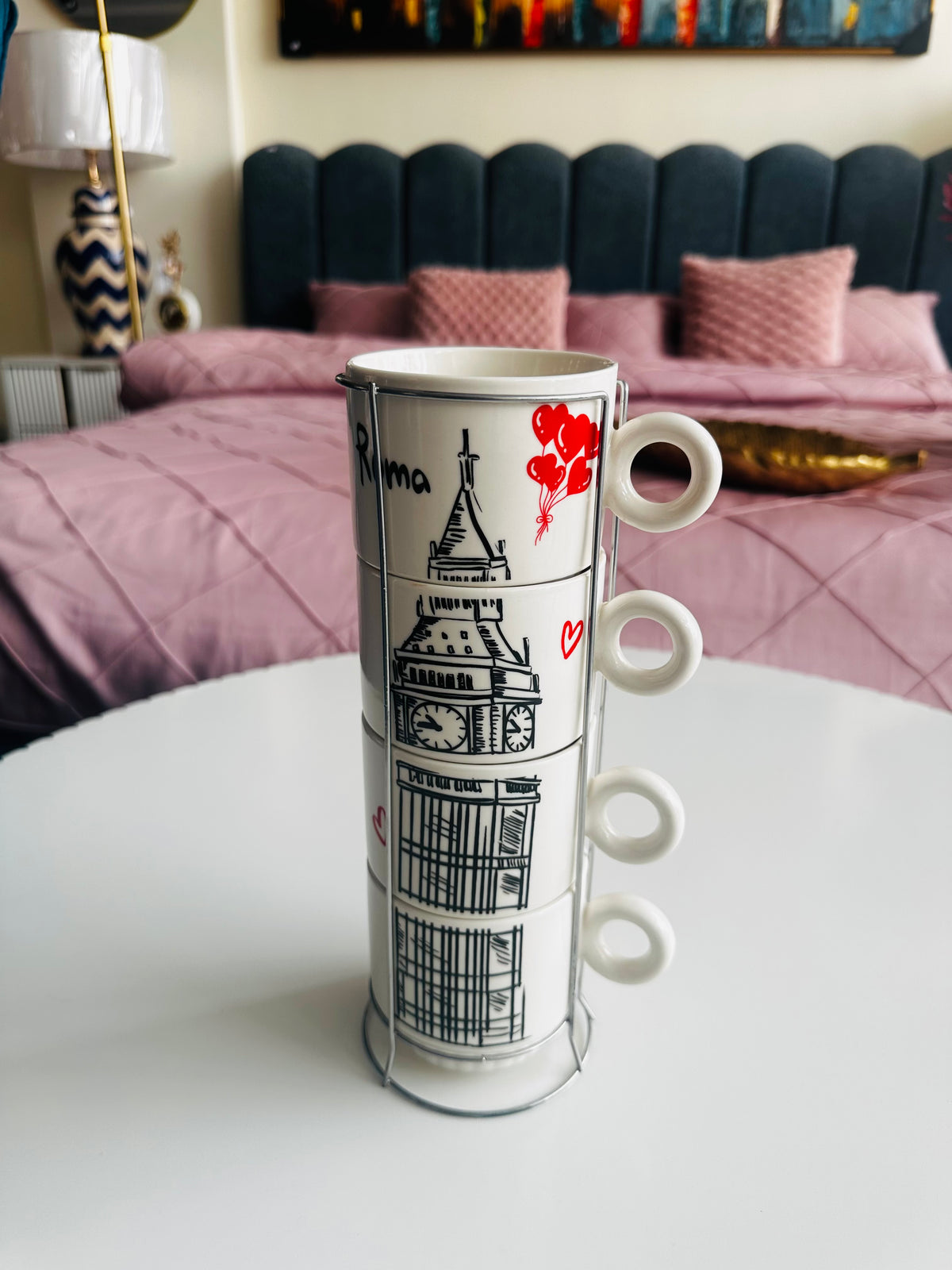 Standing Mugs Set Rome